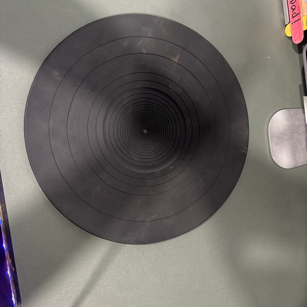 Vintage Technics SFTG320-01 OEM Rubber Turntable Platter Mat SL-D2 SL-Q2 SL-B2